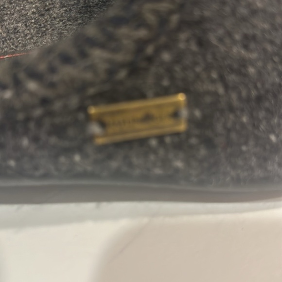 Haflinger charcoal grey slip on clogs shoes pure new wool from Germany size 38 - Picture 8 of 9